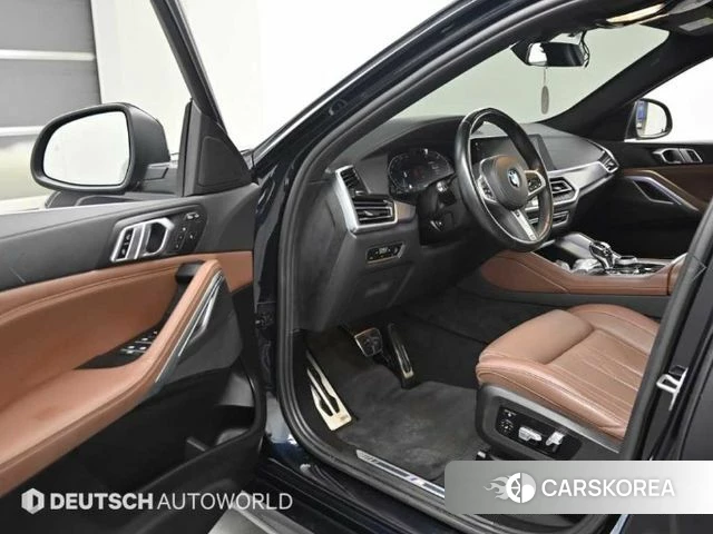 BMW X6 (G06) 2022 Черный из Кореи, фото 2