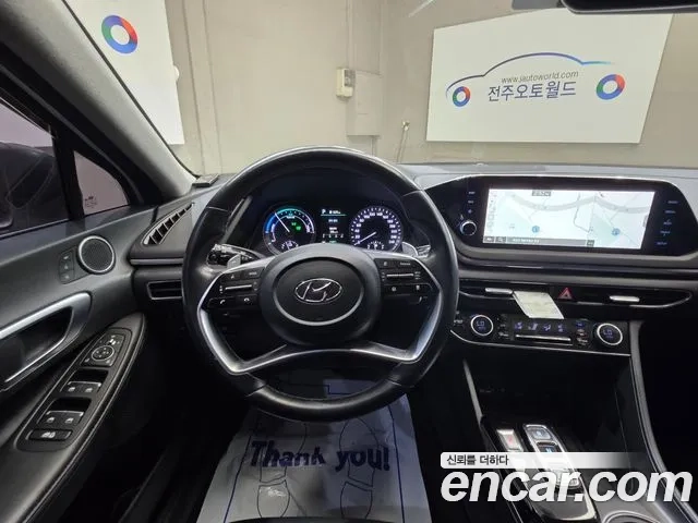 Hyundai Sonata Hybrid (DN8) 2021 Белый из Кореи, фото 2