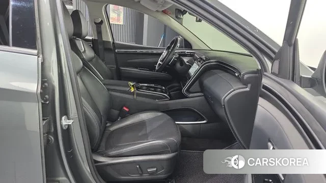 Hyundai The New Tucson (NX4) 2022 Темно-зеленый из Кореи, фото 2