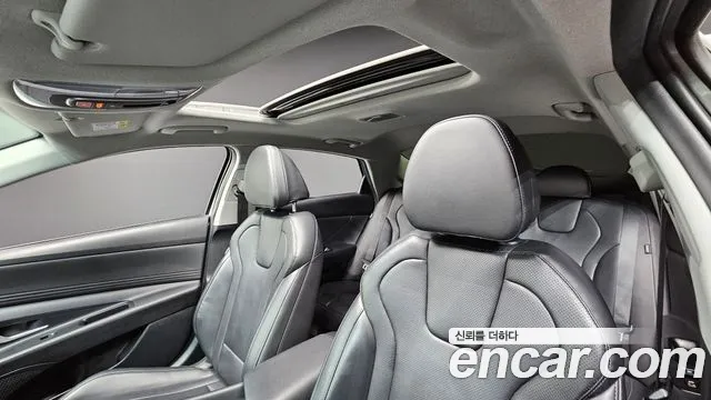 Hyundai The New Avante Hybrid (CN7) 2023 Серебряный из Кореи, фото 2