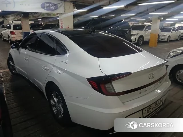 Hyundai Sonata (DN8) 2019 Белый из Кореи, фото 3