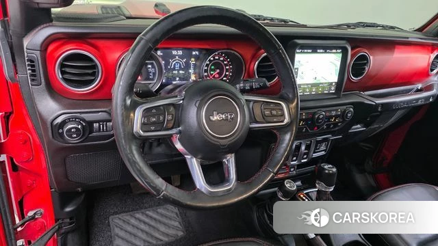 Jeep Wrangler (JL) 2020 Красный из Кореи, фото 3