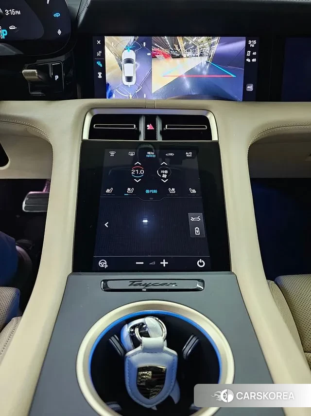 Porsche Taycan 2022 Черный из Кореи, фото 3