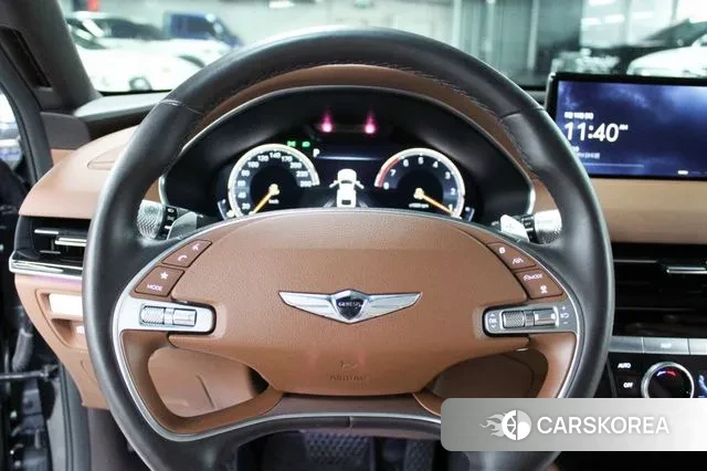 Genesis G80 (RG3) 2021 Черный из Кореи, фото 3