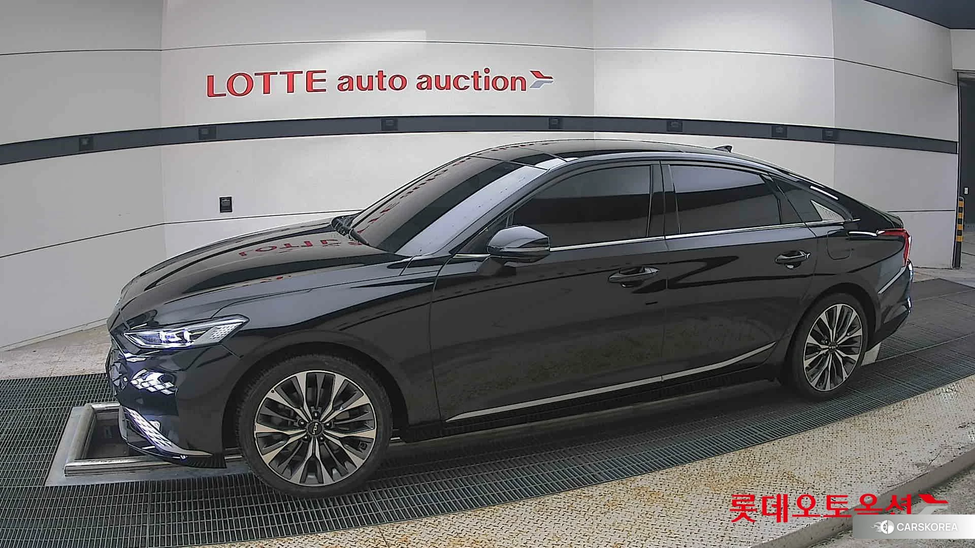 Kia K8 2022 Aurora Black Pearl из Кореи, фото 3