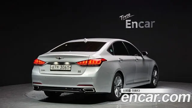 Genesis G80 2018 Серебряный из Кореи, фото 3