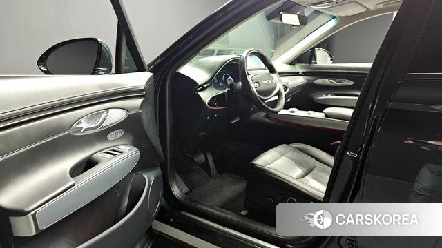 Genesis GV70 2021 Темно-зеленый из Кореи, фото 3