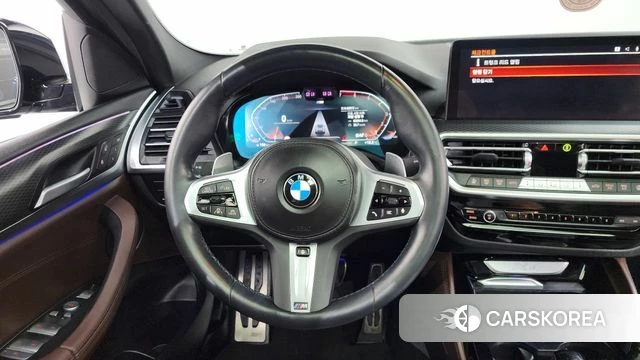 BMW X4 (G02) 2023 Синий из Кореи, фото 3