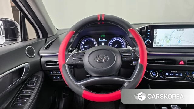 Hyundai Sonata (DN8) 2021 Белый из Кореи, фото 3