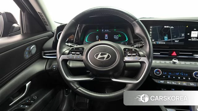 Hyundai The New Avante Hybrid (CN7) 2024 Черный из Кореи, фото 3