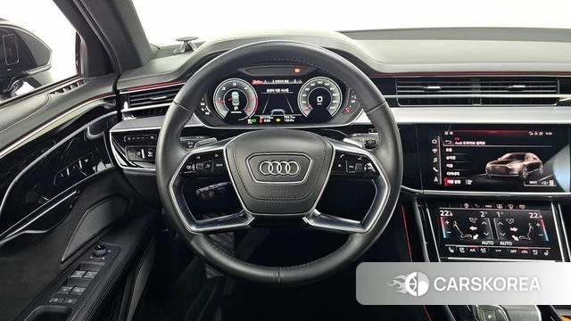 Audi A8 (D5) 2021 Черный из Кореи, фото 3