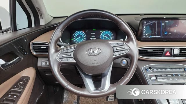 Hyundai The New Santa Fe 2021 Белый из Кореи, фото 3