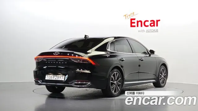 Hyundai The New Grandeur IG 2020 Черный из Кореи, фото 3