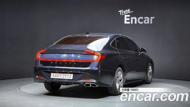 Hyundai Sonata (DN8) 2020 Синий из Кореи, фото 3