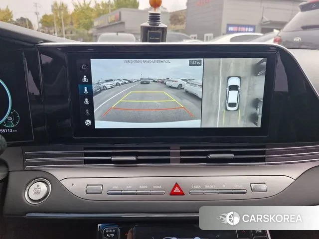 Hyundai The New Grandeur IG Hybrid 2022 Белый из Кореи, фото 3