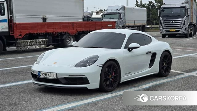 Porsche 718 Cayman 2021 Белый из Кореи, фото 3