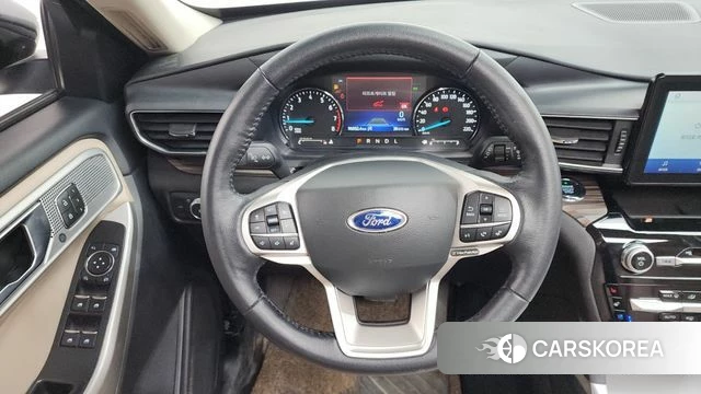 Ford Explorer 6th Generation 2021 Белый из Кореи, фото 3