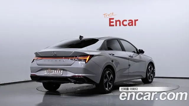 Hyundai Avante (CN7) 2020 Серебристо-серый из Кореи, фото 3