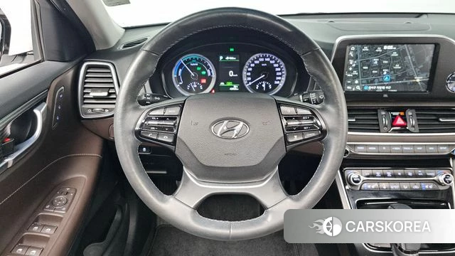 Hyundai Grandeur IG Hybrid 2019 Белый из Кореи, фото 3