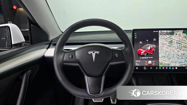 Tesla Model Y 2023 Белый из Кореи, фото 3