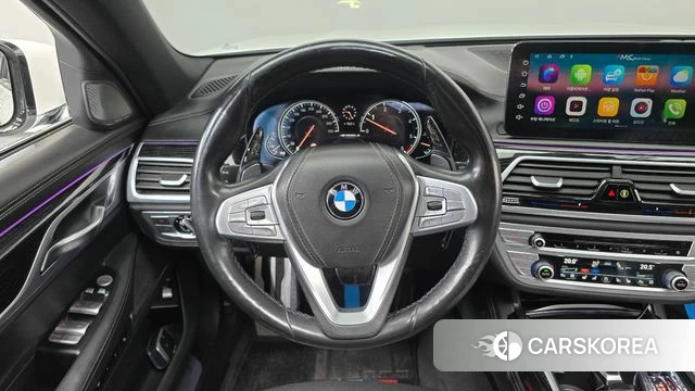 BMW 7 Series (G11) 2018 Белый из Кореи, фото 3