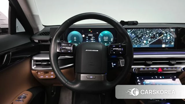 Hyundai Grandeur Hybrid (GN7) 2023 Светло-серебряный цвет из Кореи, фото 3