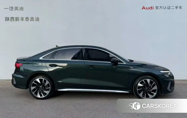 Audi A3 2024 Зеленый из Китая, фото 3