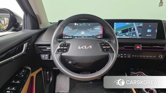 Kia EV6 2022 Черный из Кореи, фото 3