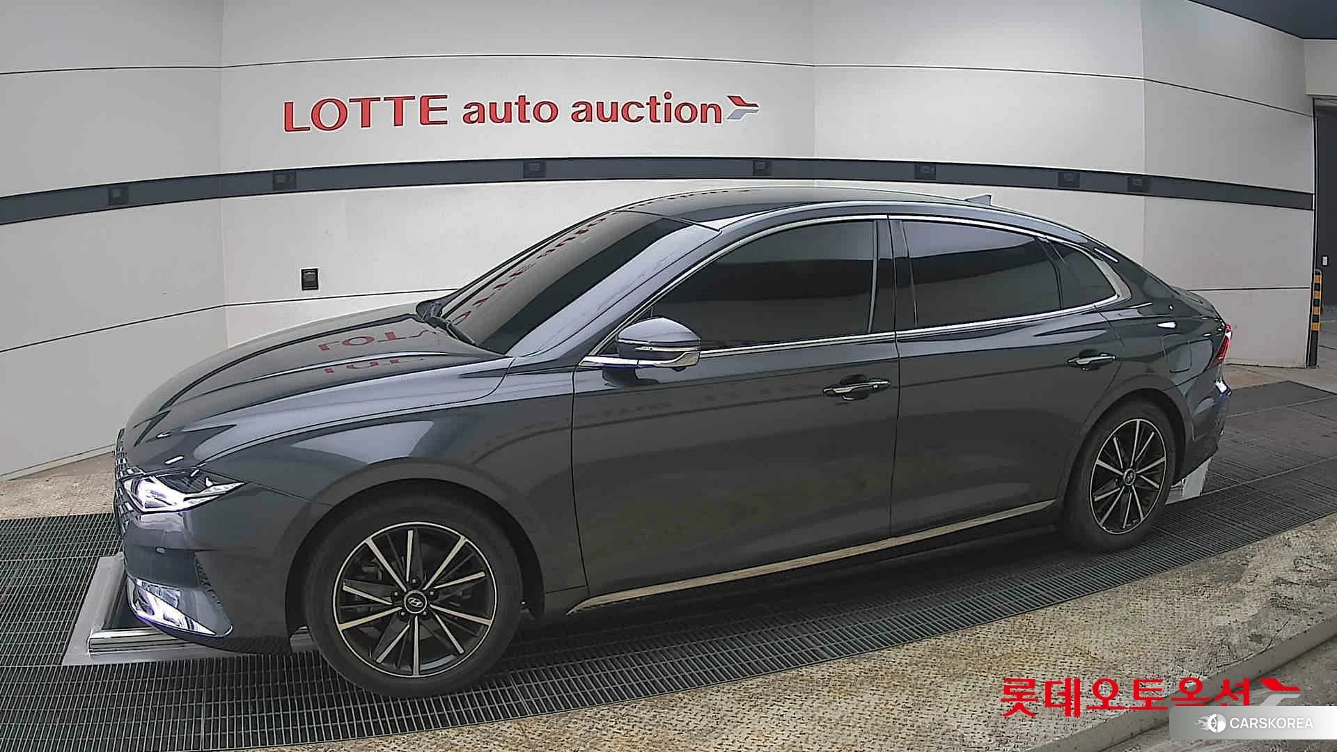 Hyundai Grandeur 2022 Nocturne Grey Metallic из Кореи, фото 3