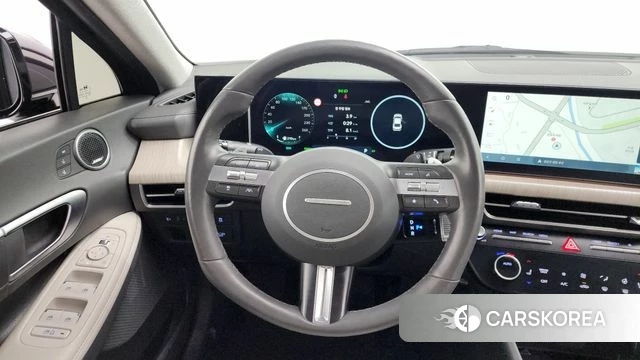 Hyundai Sonata D Edge Hybrid (DN8) 2023 Черный из Кореи, фото 3