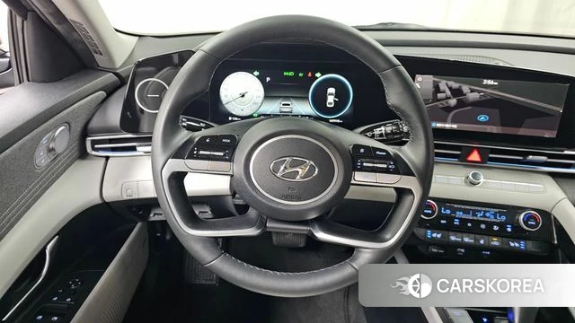 Hyundai Avante Hybrid (CN7) 2021 Серый из Кореи, фото 3