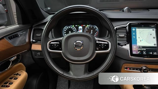 Volvo XC90 second Generation 2020 Серебристо-серый из Кореи, фото 3