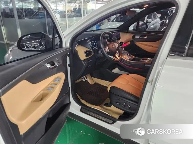 Hyundai The New Santa Fe 2021 Белый из Кореи, фото 3