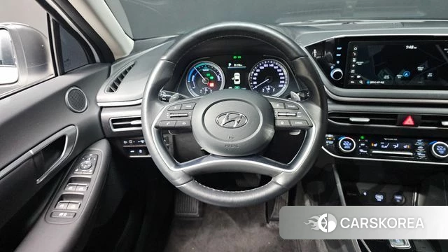 Hyundai Sonata Hybrid (DN8) 2022 Белый из Кореи, фото 3