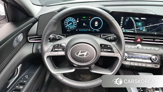 Hyundai The New Avante (CN7) 2024 Белый из Кореи, фото 3