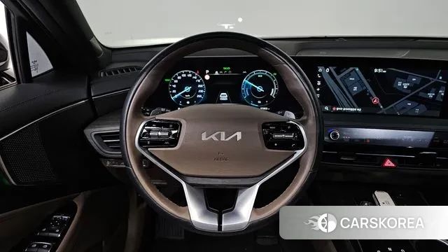 Kia K8 Hybrid 2021 Синий из Кореи, фото 3