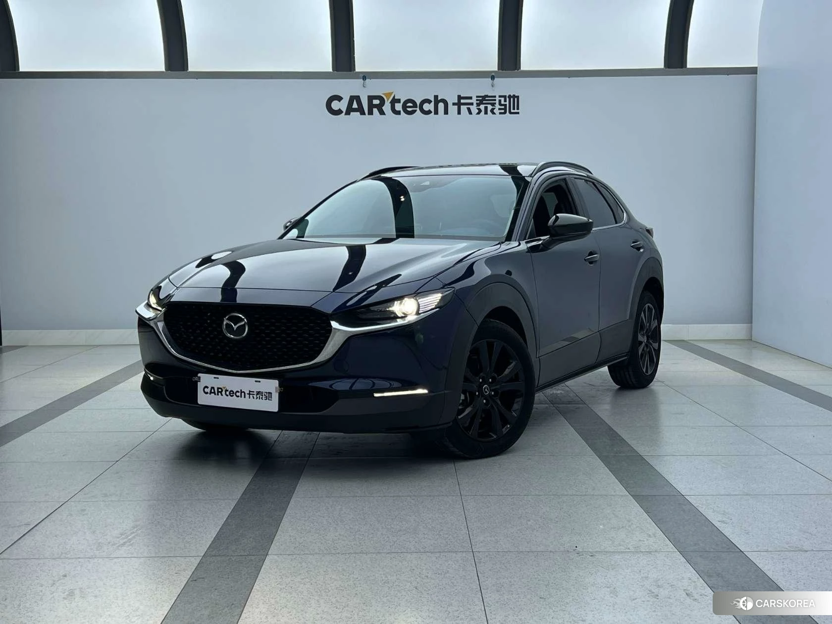 Mazda CX-30 2022 Синий из Китая, фото 3