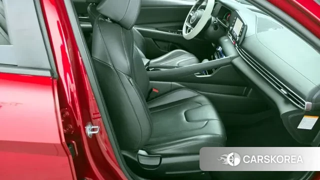 Hyundai The New Avante Hybrid (CN7) 2023 Красный из Кореи, фото 3