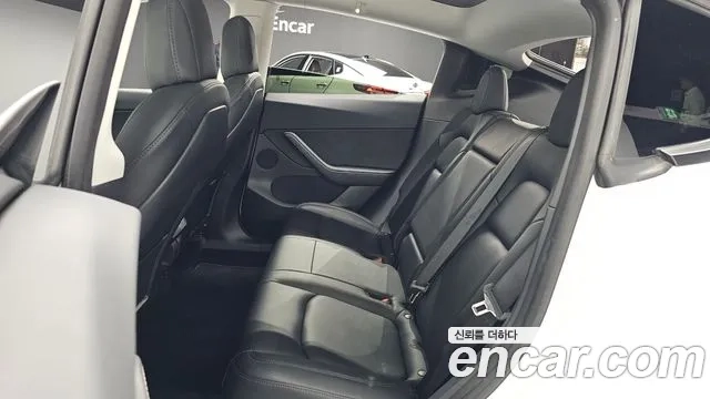 Tesla Model Y 2021 Белый из Кореи, фото 3