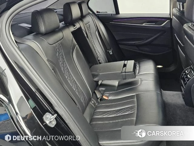 BMW 5 Series (G30) 2018 Черный из Кореи, фото 3
