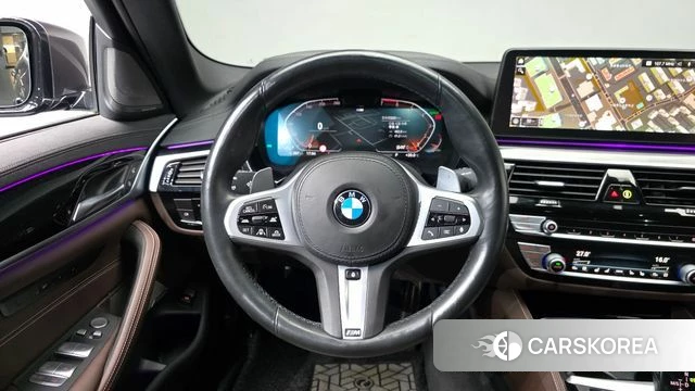 BMW 5 Series (G30) 2022 Серый из Кореи, фото 3