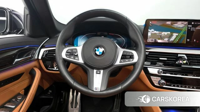 BMW 5 Series (G30) 2021 Черный из Кореи, фото 3