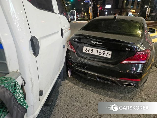 Genesis G70 2019 Черный из Кореи, фото 3