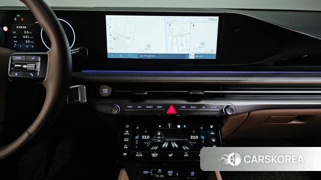 Hyundai Grandeur Hybrid (GN7) 2024 Черный из Кореи, фото 3