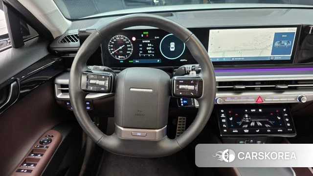 Hyundai Grandeur Hybrid (GN7) 2023 Белый из Кореи, фото 3