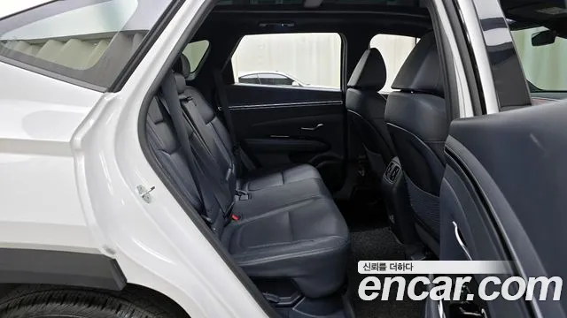 Hyundai Tucson Hybrid (NX4) 2021 Белый из Кореи, фото 3