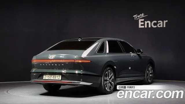 Hyundai Grandeur Hybrid (GN7) 2023 Зеленый из Кореи, фото 3