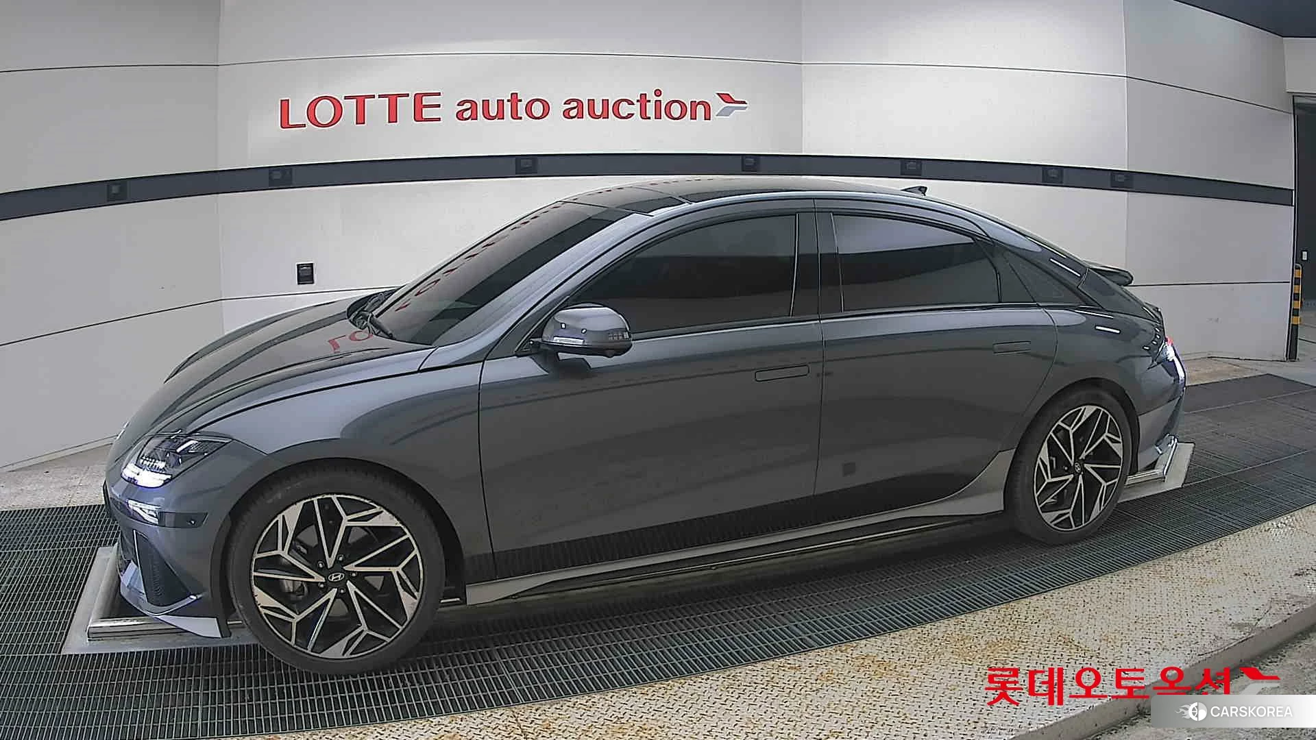 Hyundai IONIQ 6 2023 Nocturne Grey Metallic из Кореи, фото 3