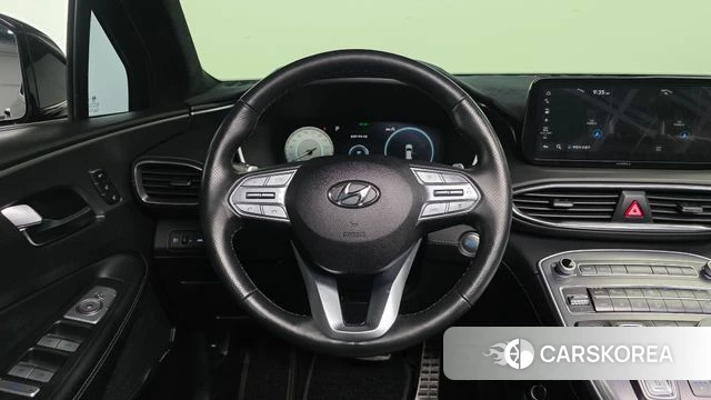 Hyundai The New Santa Fe 2021 Черный из Кореи, фото 3