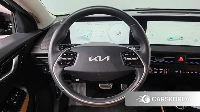 Kia EV6 2022 Черный из Кореи, фото 3